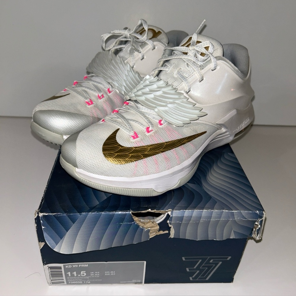 Nike KD 7 PRM Size 11.5 Aunt Pearl